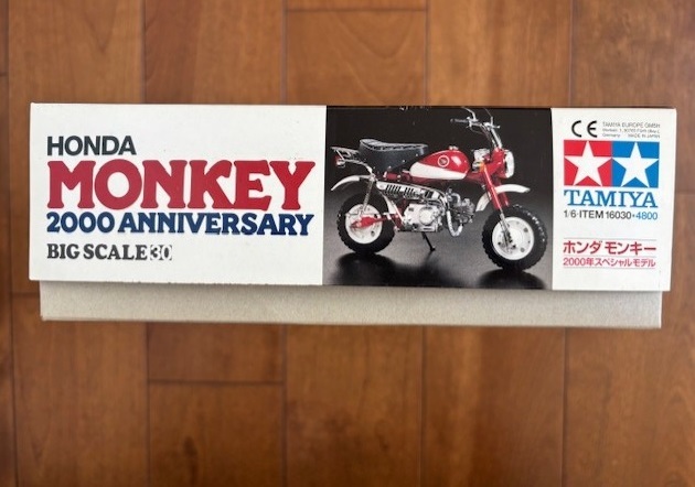 HONDA MONKEY 2000 ANNIVERSARY BIG SCALE30 ホンダ モンキー 1/6 新品未組立品 TAMIYA 2000年スペシャルモデル 模型 ★10円スタート★_2