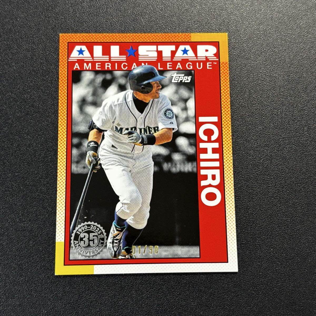 ファーストナンバー！90枚限定 イチロー 2025 Topps 35周年 Ichiro
