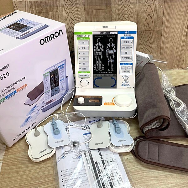 送料無料◆ OMRON オムロン 電気治療器 HV-F9520 電気治療器 健康器具 簡易動作確認済み 中古品_1