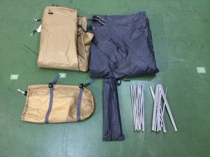 下松)BUNDOK バンドック テント SOLO DOME1 ソロドーム 1 サンドベージュ BDK-08B 美品