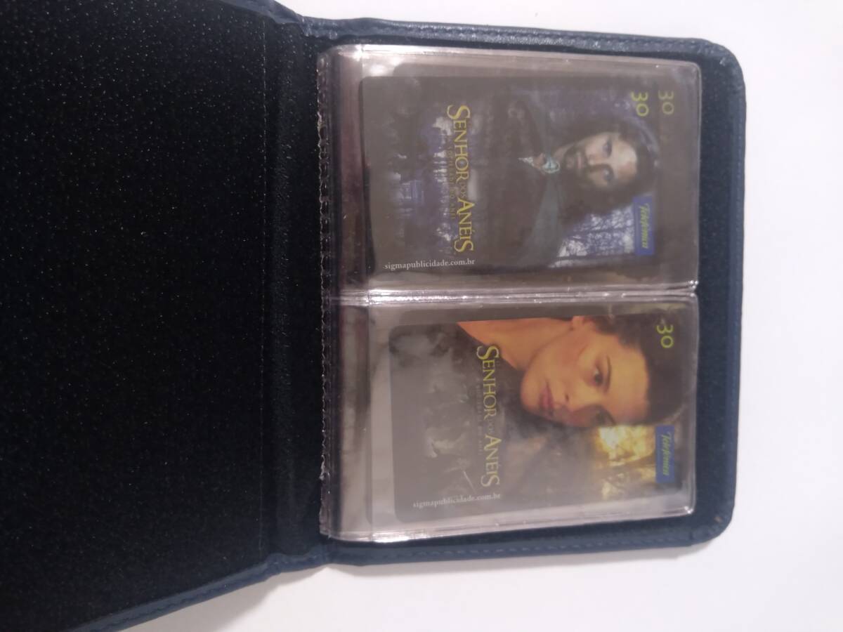 ロードオブザリングのメキシコ製テレフォンカードとカードケース　未使用　コンプリート？+おまけ_1