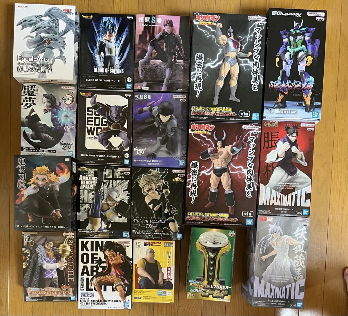 プライズフィギュア★ワンピース　ヒロアカ　遊戯王 1円 ドラゴンボール ワンピース ヒロアカ キン肉マン 怪獣8号 ガンダム