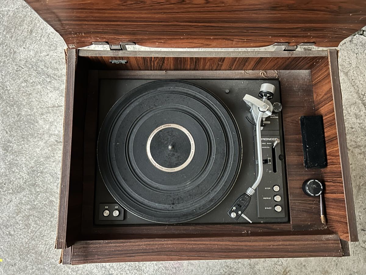 Pioneer パイオニア セパレートステレオ FD-5 レコードプレーヤー 