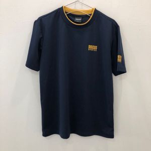 M184 DISCUS 半袖スポーツウェアTシャツ ネイビー メンズ L