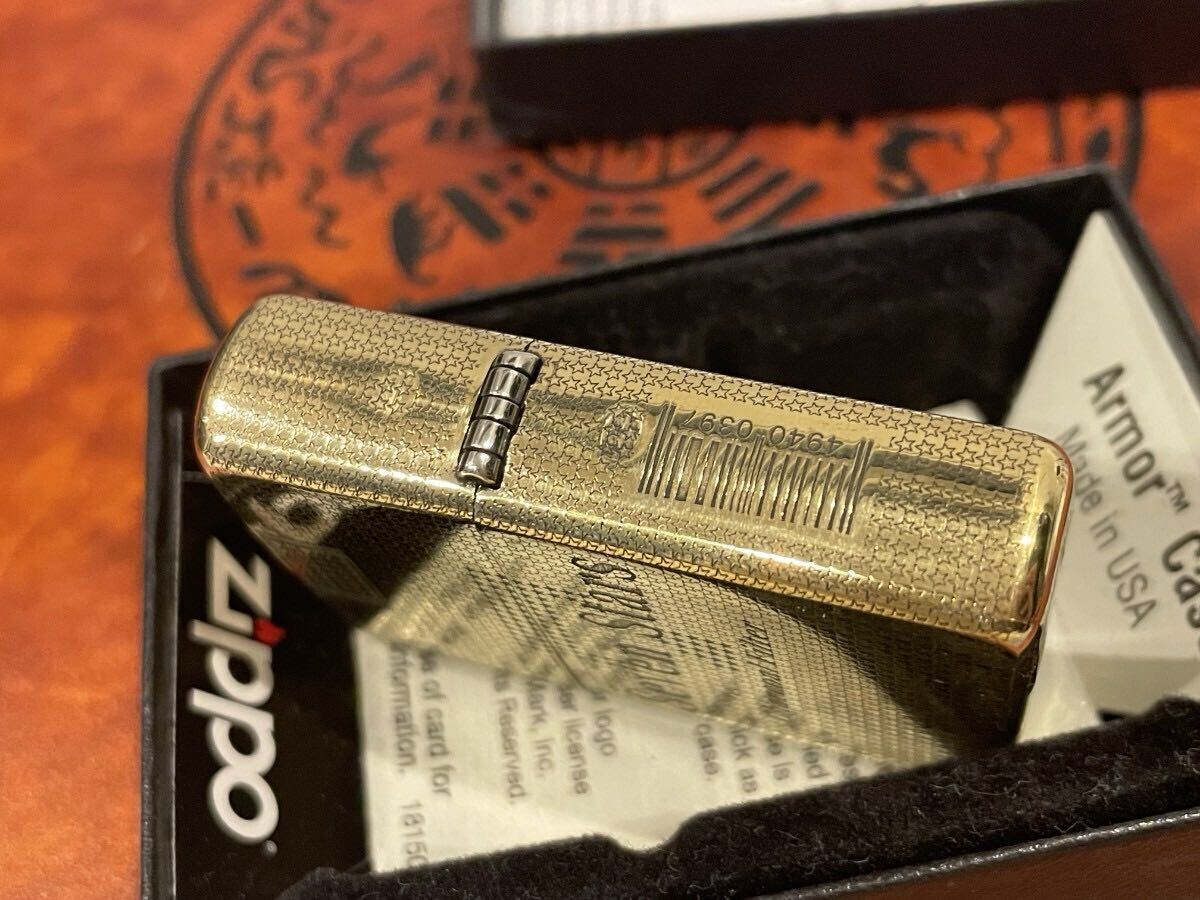 zippo ジッポー オイルライター セブンスター Seven Stars ゴールド 