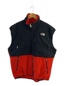 THE NORTH FACE◆フリースベスト/L/ポリエステル/RED