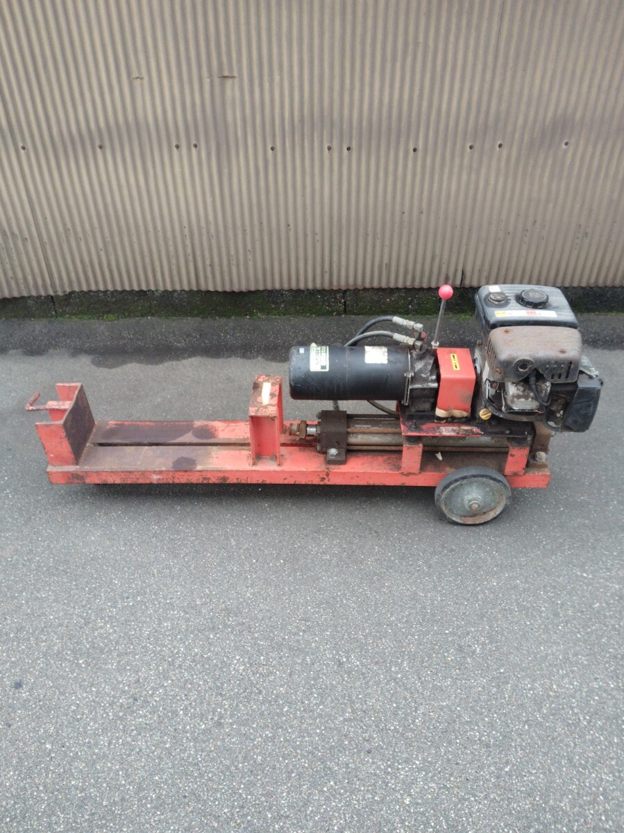 薪割り機 エンジン薪割り機 薪割機 WAKO WS-350VS エンジン実働(農業 