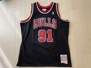 シカゴブルズ　デニス・ロッドマン　MITCHELL & NESS バスケットボール　 NBA 正規　ユニ