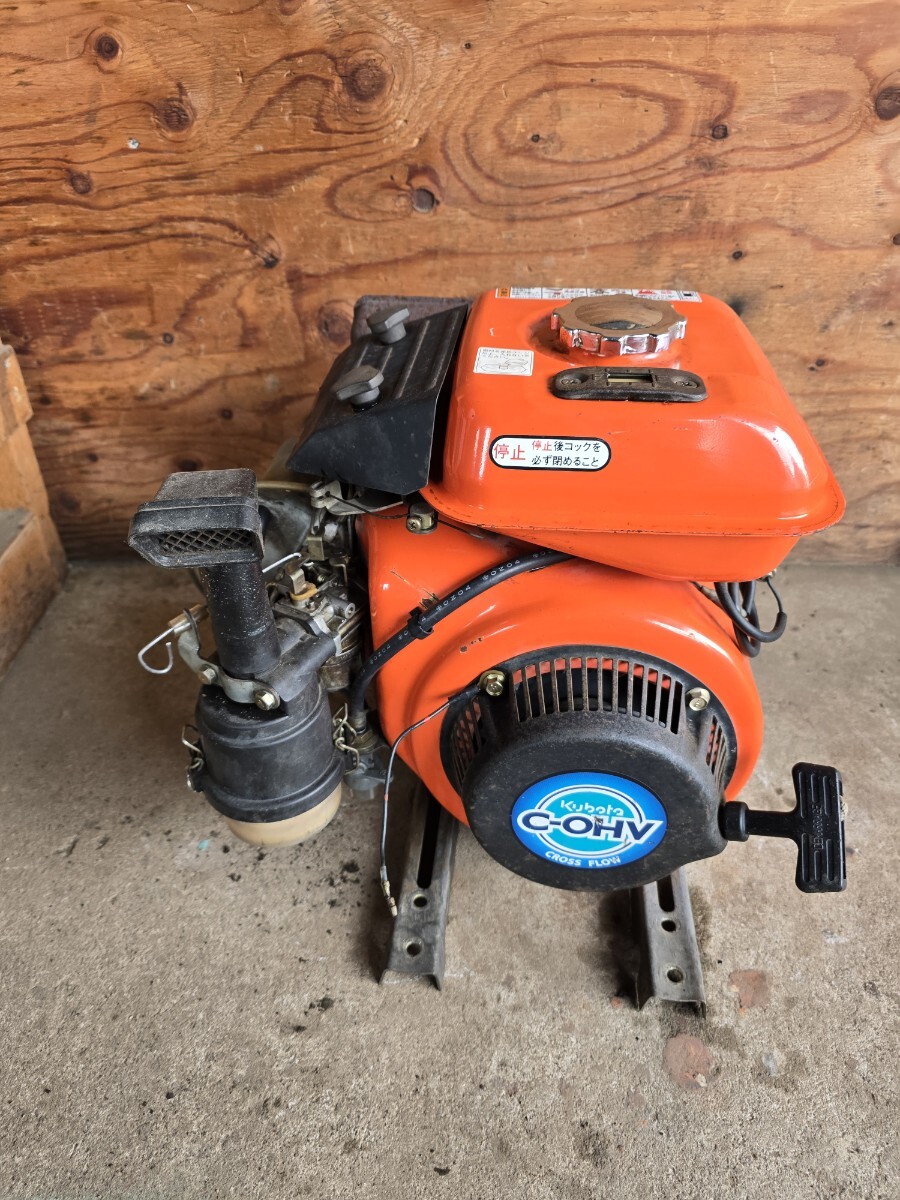 引取限定クボタ TR300 Newこまめ 耕うん機 OHVエンジン 実動品 家庭