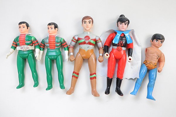 70年代 80年代* ソフビ フィギュア 大量セット ☆ タイガーマスク 仮面