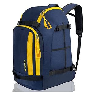 ネイビー Sutekus スキー スノーボード バックパック ブーツバッグ 大型 スキーヘルメッ