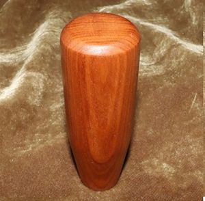 木製シフトノブ(材質：カツラ）10ｘ1.25㎜（PEL-35.9D100.8L）