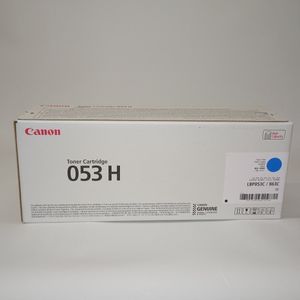 ☆キヤノン 純正 CANON トナーカートリッジ CRG-053H シアン LBP853Ci用【未使用!! 純正!