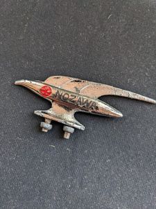  昭和レトロ　自転車　実用車　ノザワ　風切　マスコット