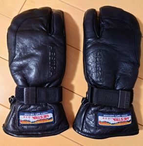 【新品未使用・即決】 HESTRA ヘストラ グローブ 3-FINGER leather フルレザー サイズ 7