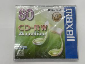 maxell 音楽用 CD-RW AUDIO 80 10mmケース 1枚 CDRWA80MQ 未開封