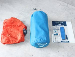 モンベル U.L. コンフォートシステム AIR PAD 180 ポンプバッグ付き