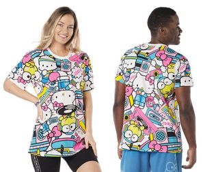 【新品】Zumba　ズンバウェア　Tシャツ　M/Lサイズ　Z3T000092　E　クリアランスセール