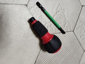 ■ハンドル付差し替え式　ポジ　ロングビット　■電動ドリルにも使用可！