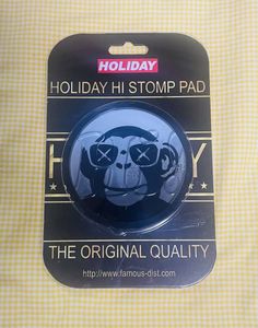 【即決】新品・未使用HOLIDAY HI STOMP PAD WHITEGRD かわいいデザインデッキパッドホリ