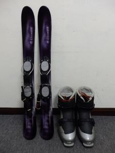 送料無料 30cm サロモン ファンスキーブーツ+キスマーク板セット ブーツ:サロモン SB 30c