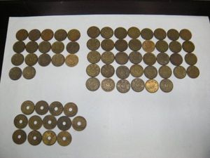 昭和24年 5円 穴なしの値段と価格推移は？｜18件の売買データから昭和