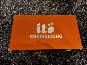 激レア　メガバス　ITO ENGINEERING 　アイバンク　オレンジ　メガネケース