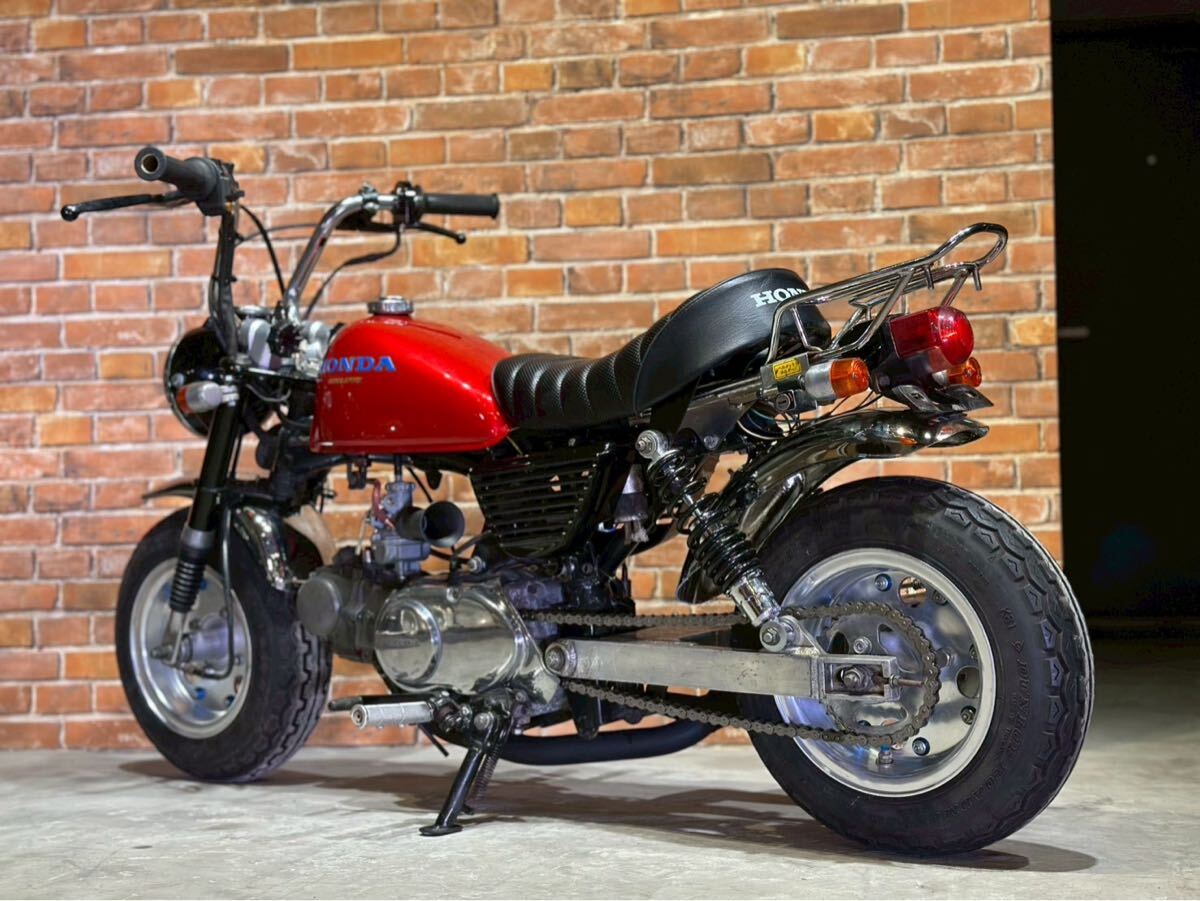 12V モンキー シャコタン フルカスタム 武川88cc 太足 AB27 静岡 (検