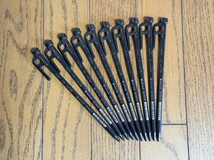 ☆ 新品 未使用品 snow peak スノーピーク ソリッドステーク20 10本セット ペグ キャンプ