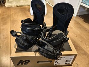 【新古品】K2 CASSETE ビンディング Sサイズ 20～23cm ケーツー スノーボード スノボ バ