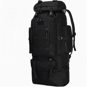 アウトドア大容量登山バッグ100リットル旅行トレッキングバックパック両肩リュック男女機