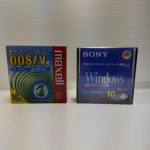 v185 2HD フロッピーディスク MS-DOS/Windows用 SONY 10MF2HDQDVX maxell MFHD18BL.C10P