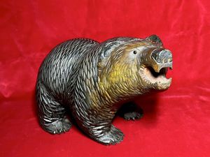 熊 一刀彫のYahoo!オークション(旧ヤフオク!)の相場・価格を見る