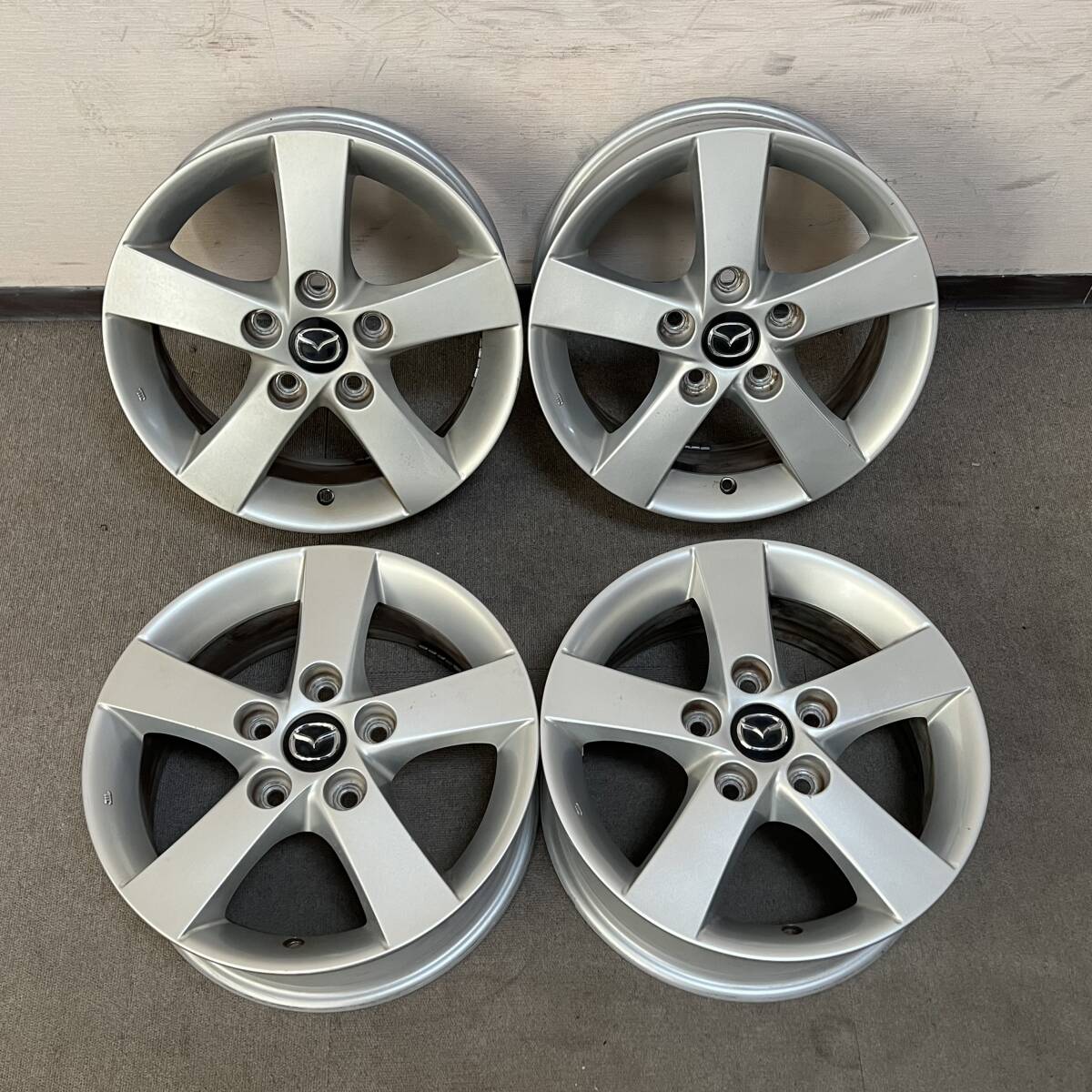 MAZDA マツダ プレマシー 純正 アルミ ホイール 15インチ 6J +52.5