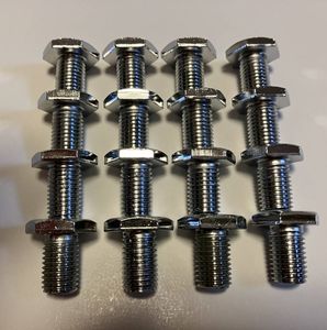 エアロセンターキャップ用　 メッキボルト　16本セット　デコトラ