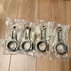 A型エンジン 鍛造コンロッド I断面 Iビーム フルフロー 117mm A10 A12 A14 A15 ショート