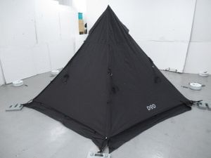 DOD ムシャテント グランドシートセット ブラック キャンプ テント/タープ 040445002