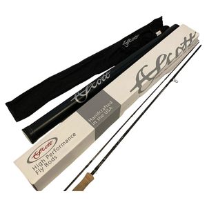 ττ SCOTT スコット フライロッド ケース付 539785 C904/4 centric 9'0 4LINE やや傷や