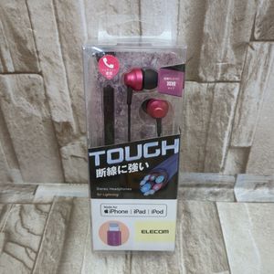 0801x2915 エレコム ステレオイヤホン カナル型 Lightning マイク付 Fast Music LFS12C