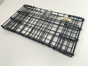 □ リアバスケット 自転車 サイド 横カゴ 幅42cm 当時物 レトロ ビンテージ 部品 パーツ