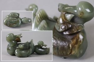 中国 置物 翡翠のYahoo!オークション(旧ヤフオク!)の相場・価格を見る