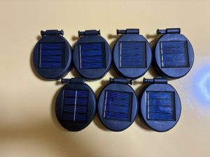 LED　ソーラーライト用　パネル充電器部品　7個セット