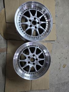 希少 BLITZ BRW01 9J +22 ブリッツ BRW-01 9J +22 17インチ PCD114.3 ５穴 5H 絶版 シル