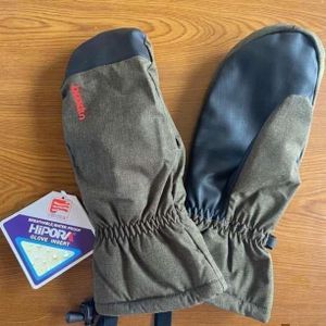 スノボ ミトン スノーボード グローブ 手袋 L グリーンメンズ レディース