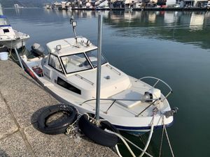 係留場所相談可｜YAMAHA F-22 実働艇｜F50A搭載｜船検R8/7有効｜アンカーウィンチ・魚探