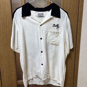 HOUSTON ボーリングシャツ M 半袖