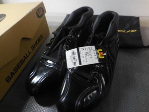 WORLD PEGASUS APS-1216 ベースボールスパイク ブラック 28.5cm 未使用