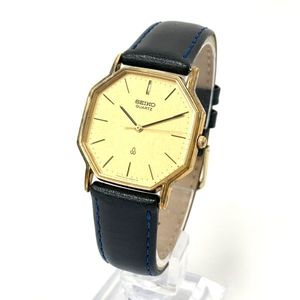 SEIKO 稼働品 1円～☆SEIKO セイコー QZ メンズ腕時計 CREDOR 