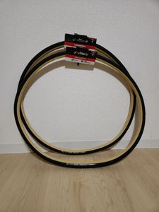 2本セット Vittoria corsa graphene 700×25 チューブラー タンカラー ビットリア コルサ