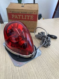 美品 PATLITE RWM-12 12V DC 23W オレンジ マグネット着脱式 回転灯